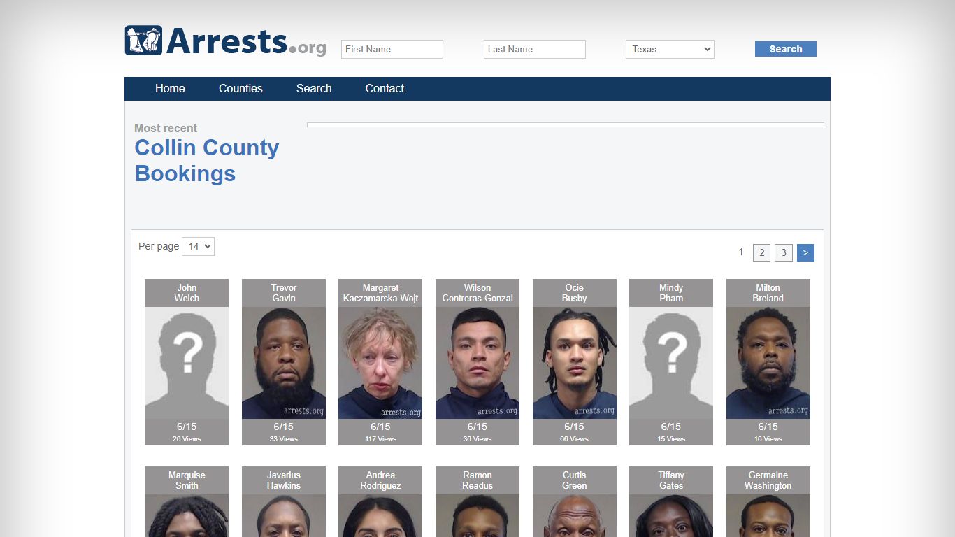 Collin County Arrests and Inmate Search