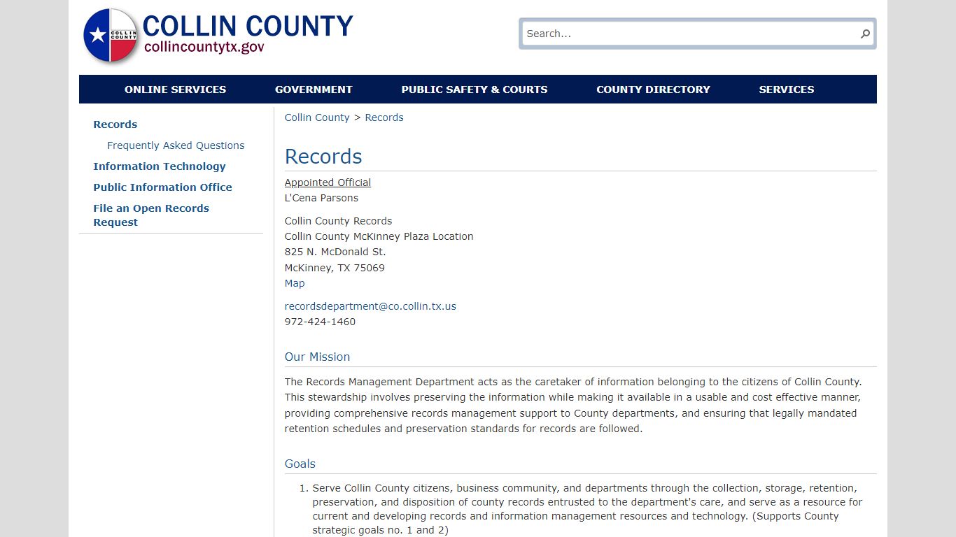 Records - Collin County
